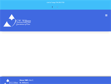 Tablet Screenshot of cwwilliams.org